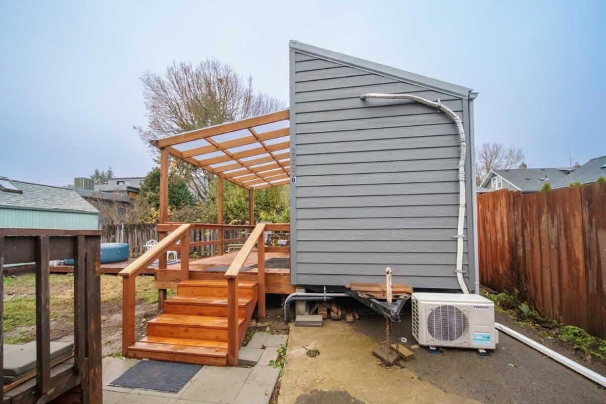 #Stayinmydistrict Overlook Backyard Tiny Suite Portland Exterior foto